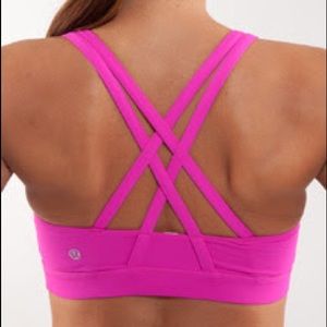 Lululemon Energy Bra Pink
